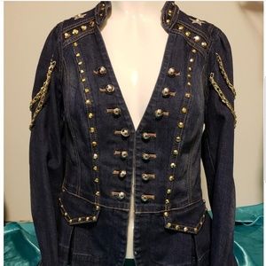 Customized denim jacket